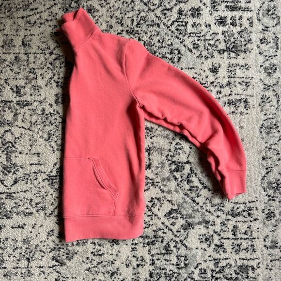 Small Amazon Essentials Pink Coral long sleeve lightweight fleece quarter zip - Picture 5 of 7